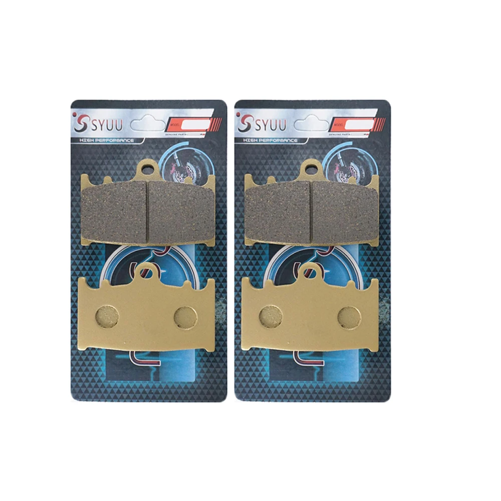 Передние и задние тормозные колодки мотоцикла для KAWASAKI ZZ-R 400 ZZR400 (ZX N) 1993-1999 медные