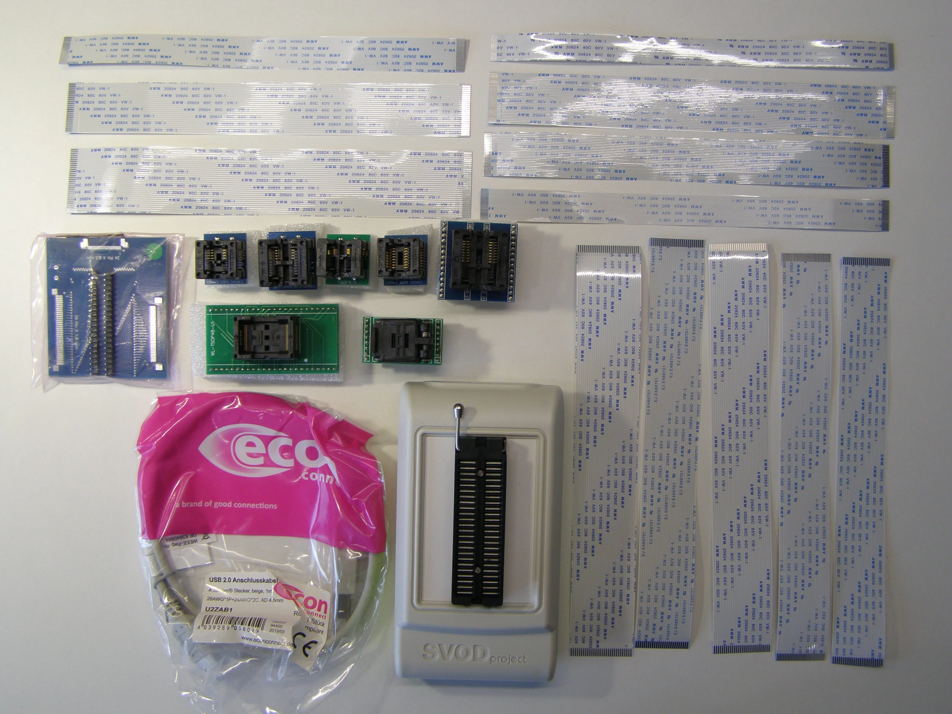 Программатор Bios SVOD + 7 шт. адаптер прибор для проверки клавиатуры KB9012QF ITE8586 Nuvoton MIO