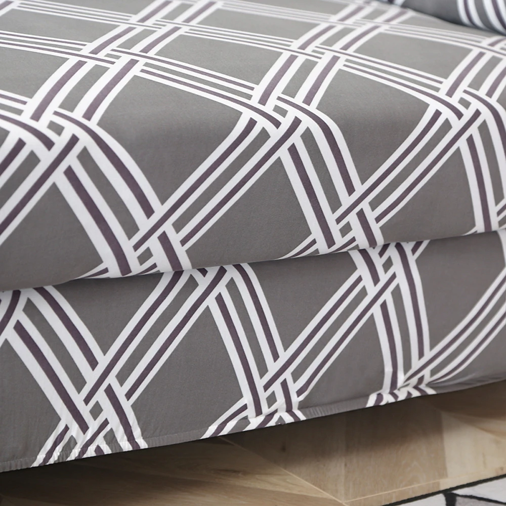 2 шт. Чехлы для углового дивана l образный диван гостиной секционный шезлонг Чехол