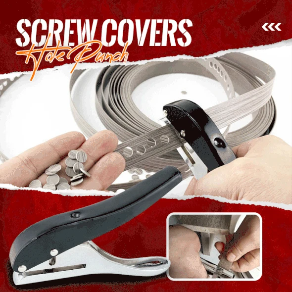 Металлический Дырокол для крышек винтов 8 мм перфоратор диафрагмы круглые