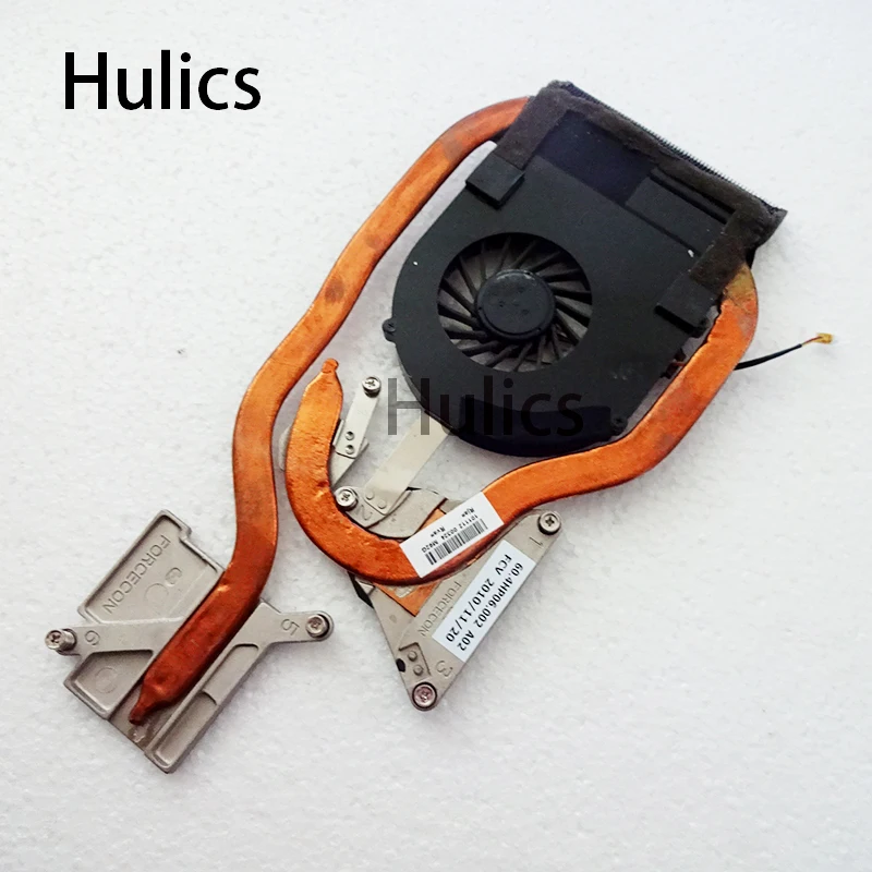 Hulics Used Laptop CPU Cooling Fan Heatsink For ACER 7551 7551G |