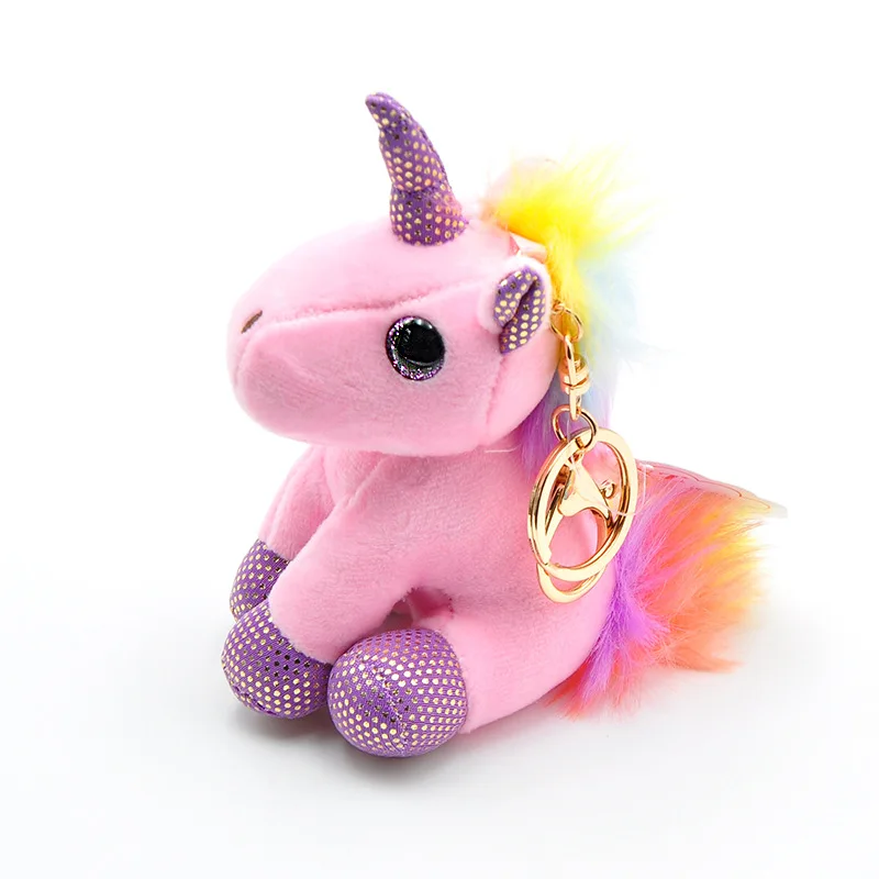 

Super Cute Unicorn Plush Toys Stuffed Animals Doll Model Bag Hangings Ornament Key Chain Pendant Decoration Movies TV Melody Toy