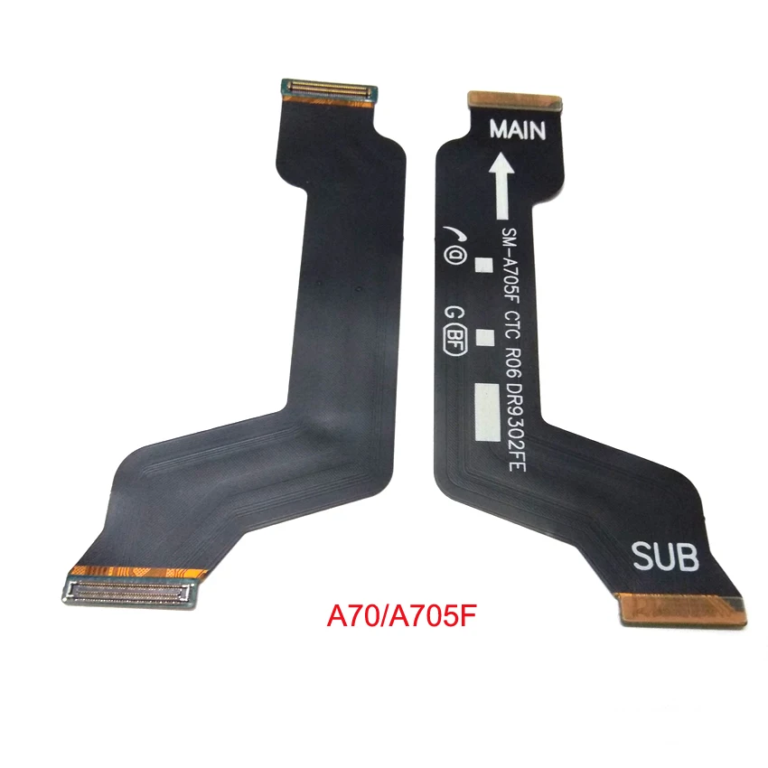 20 штук для samsung Galaxy A10 A20 A30 A40 A50 A40S A60 A605S A705F материнская плата разъем USB ЖК-дисплей гибкий кабель