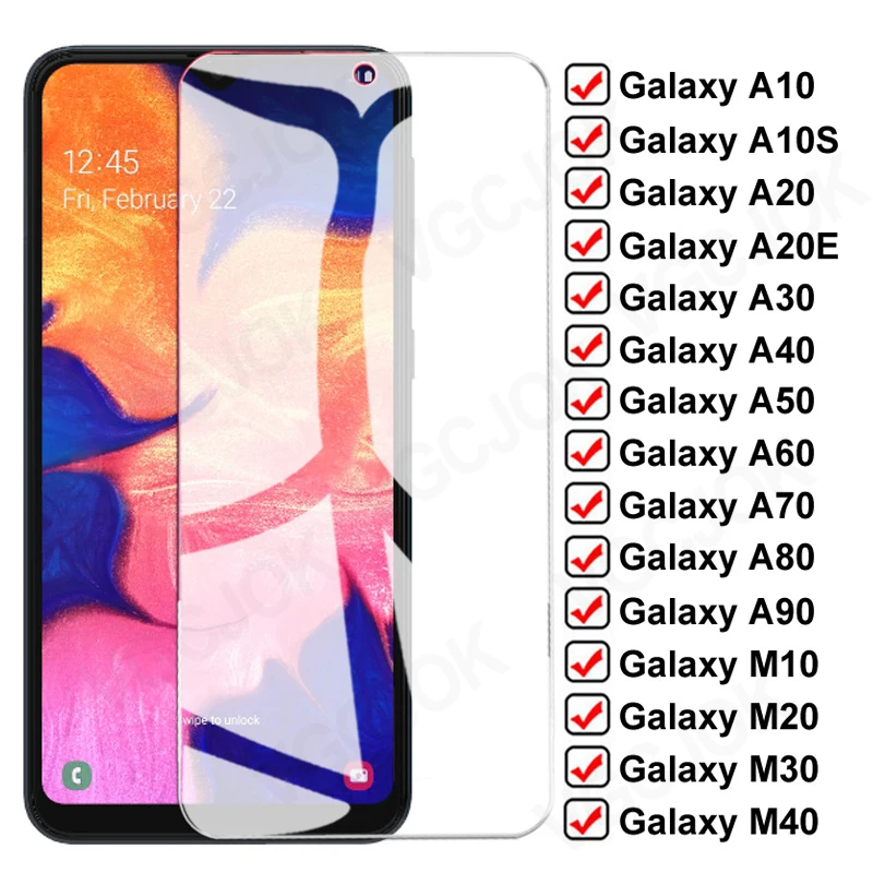 

Защитное стекло 9D для Samsung Galaxy A10, A20, A30, A40, A50, A70, A20E, M10, M20, M30, M40