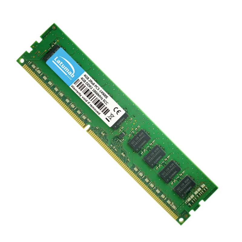 Оперативная память Latumab DDR3 8 Гб (2x4 Гб) 1866 МГц рабочей станции 240-контактная ECC UDIMM