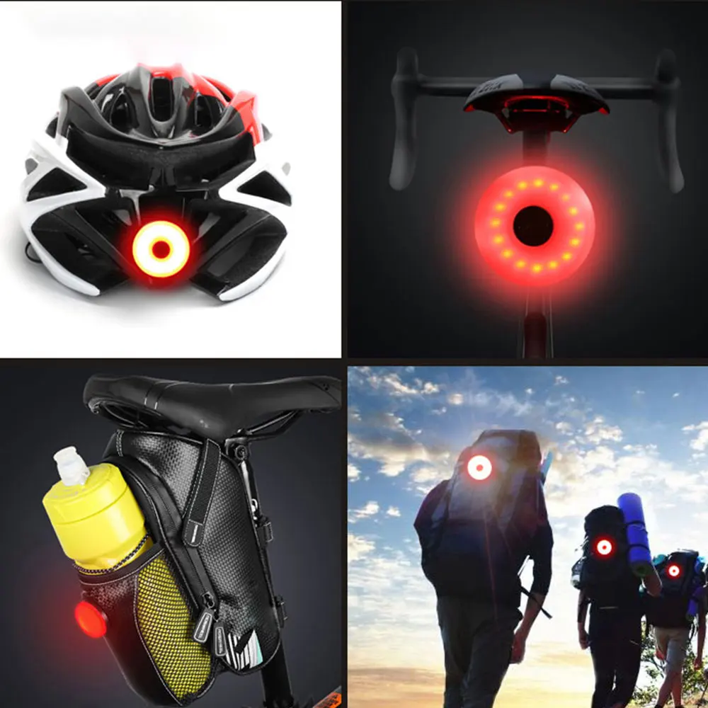 Светодиодные мини задние фонари для велосипеда водонепроницаемый