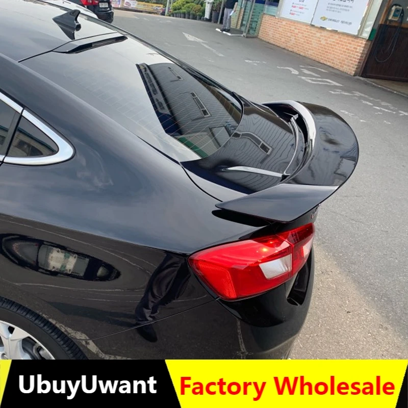 

For Chevrolet Cruze 2017 Rear Spoiler High Quality ABS Material Primer Color Car Tail Wing Decoration Trunk Spoiler