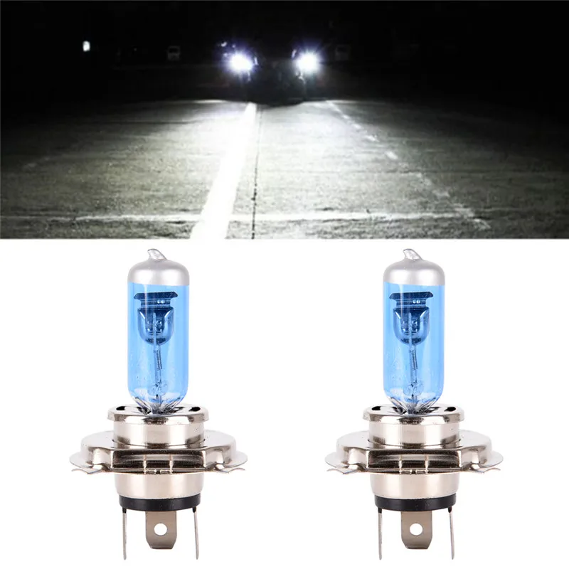 2 шт. лучи нового поколения автомобильный головной свет Глобус лампа H4 60 Вт/55 Вт 12