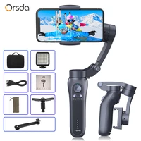 orsda l7b gimbal 3 axis handheld smartphone stabilizer smart for action gopro camera video tik youtube tiktok tok vlog live