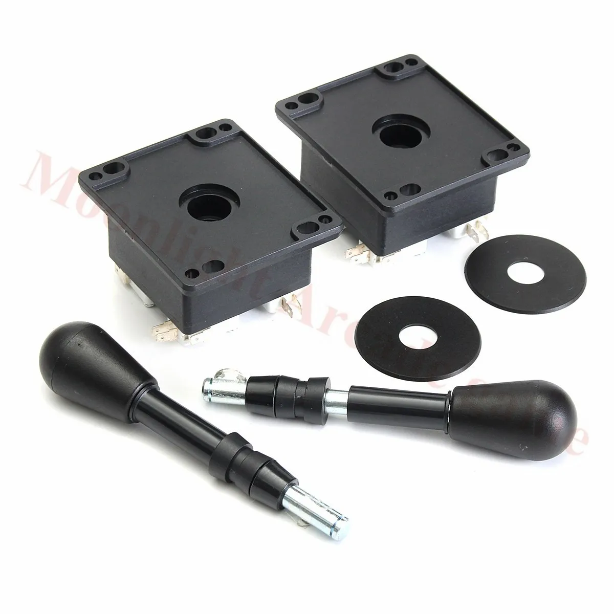 2 шт. черный/красный джойстик в американском стиле HAPP с микропереключателями Acemake