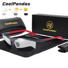 Солнцезащитные очки CoolPandas мужскиеженские поляризационные, фотохромные солнечные аксессуары из алюминиево-магниевого сплава, для вождения, 2020