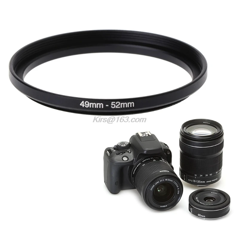 49mm To 52mm Metal Step Up Rings Lens Adapter Filter Camera Tool Accessories New | Электроника