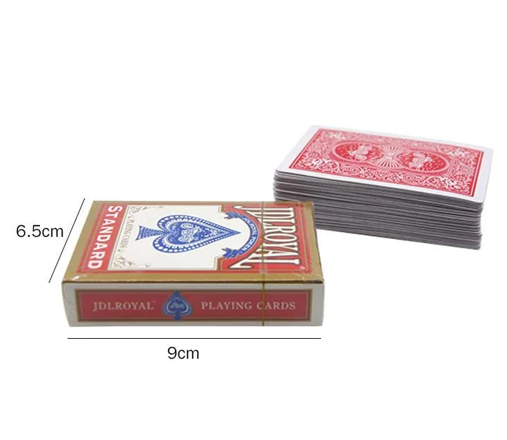 Волшебные трюки игральные карты в покер красные/синие стандартные игровые