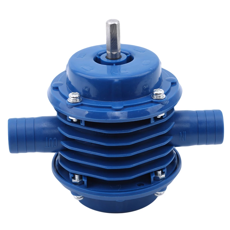 Синий самовсасывающий Dc насос Самовсасывающий центробежный Бытовая маленькая