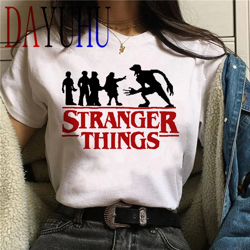 Странные вещи футболка для женщин Сезон 3 одиннадцать футболок графическая