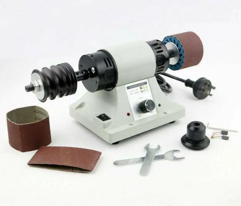 220V/110V Leather edge Grinding machine Polishing Burnishing 0-8000RPM Ne | Инструменты