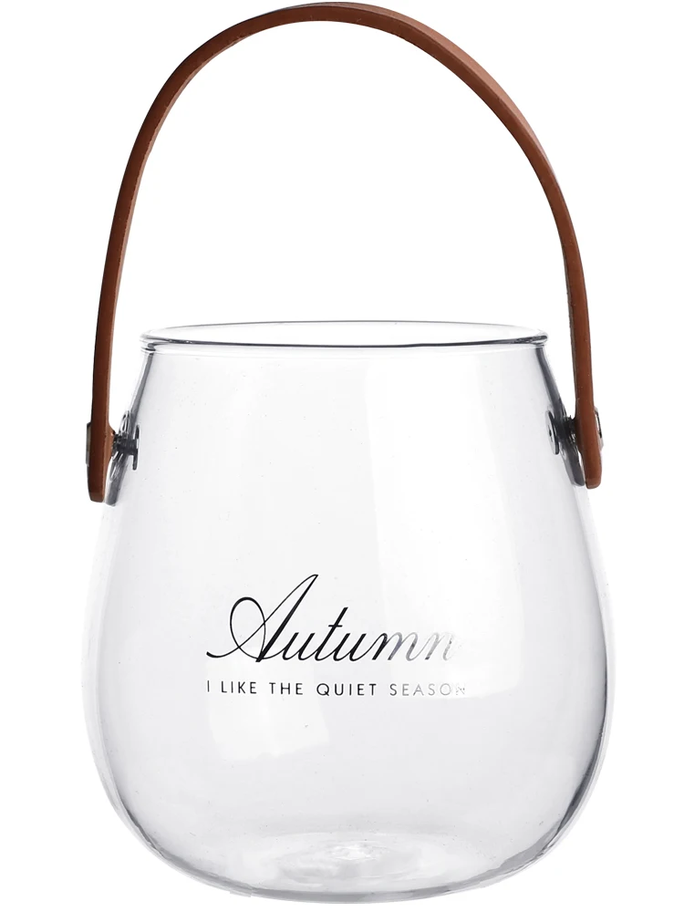 Рождественская ваза 2020 год нордическое стекло домашний декор украшение для