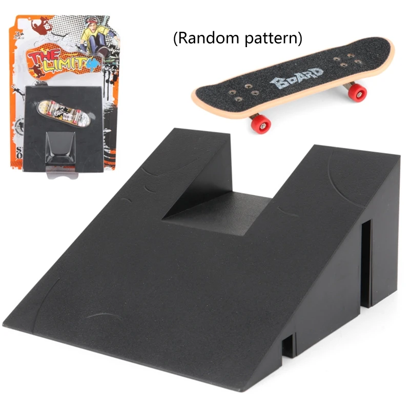 Fingerboard Rail Park Stair Kit Stairs Mini Skateboards for Kids Skateboard Training Board Game | Игрушки и хобби