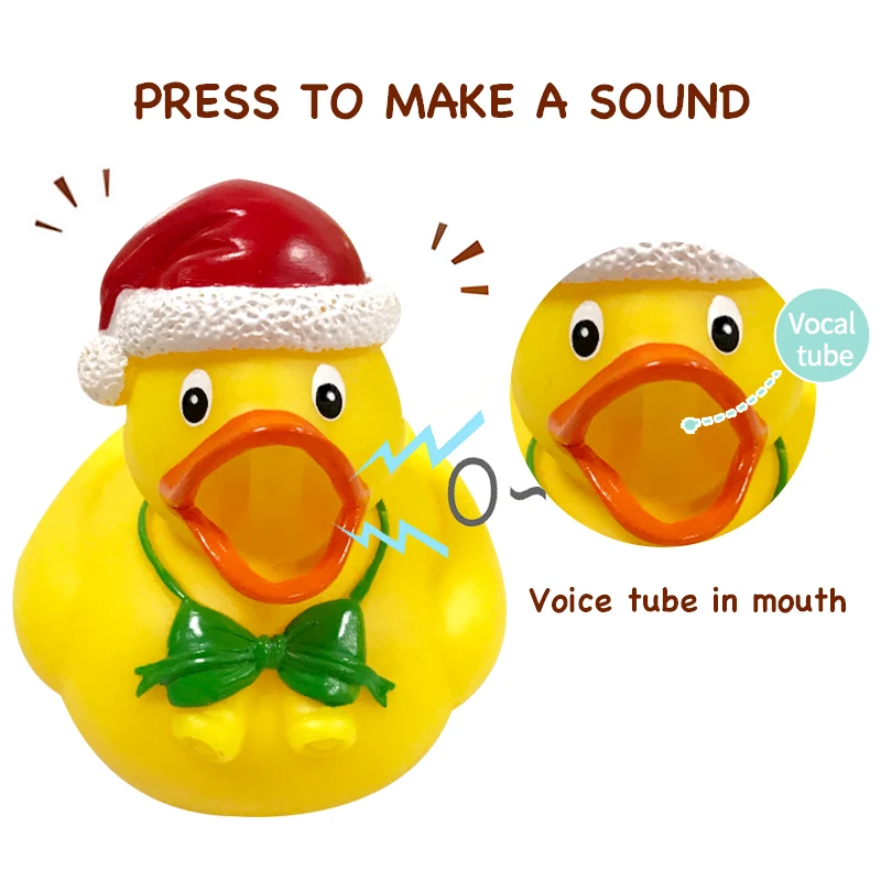 1 шт. детские игрушки для купания с кричащей уткой 4 формы сжимающая звучащая