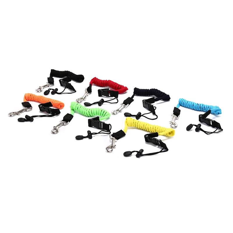 Прочный безопасный Каяк Весло Поводок Удочка Спиральный шнур для морского Каяка