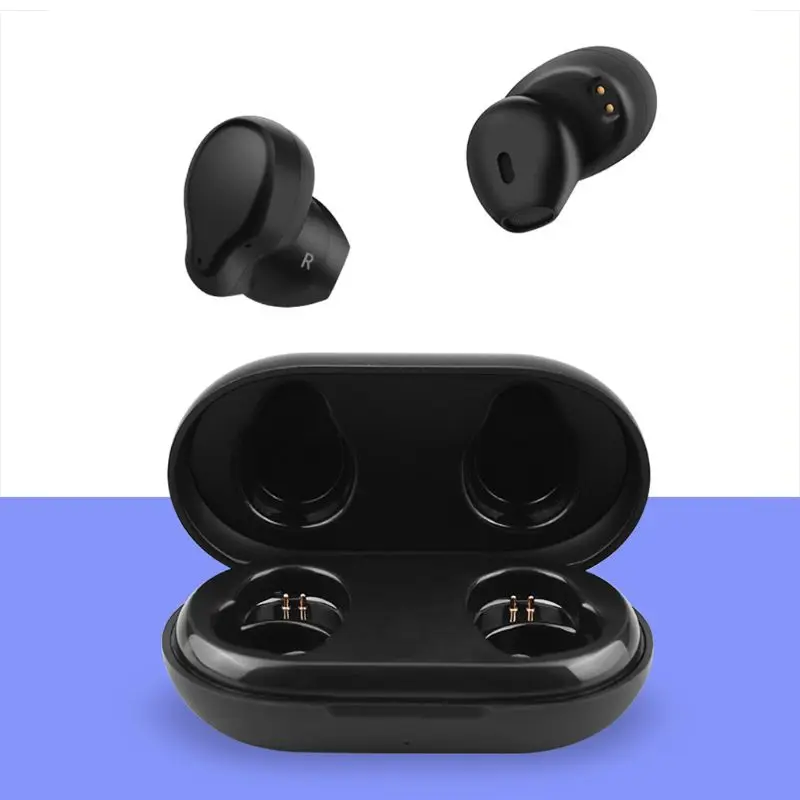 

1Set Bluetooth 5.0 Stereo Earphones Binaural Phone Calls Earplugs Noise Reduction Sports Headset with Charging Box