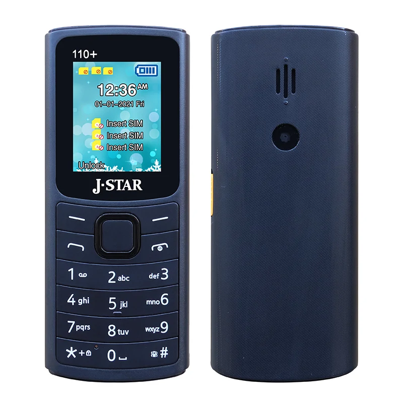 GSM 1050 мАч аккумулятор 3 Sim-карты телефон с MP3 рекордером будильник caculator внешний