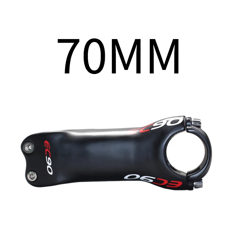 EC90 велосипедный Подседельный штырь полностью из углеродного волокна mtb дорожный велосипед прямой головной Подседельный штырь Сверхлегкий велосипедный Подседельный штырь Велоспорт карбоновый запасной 6 градусов - Цвет: 70mm 6 degrees
