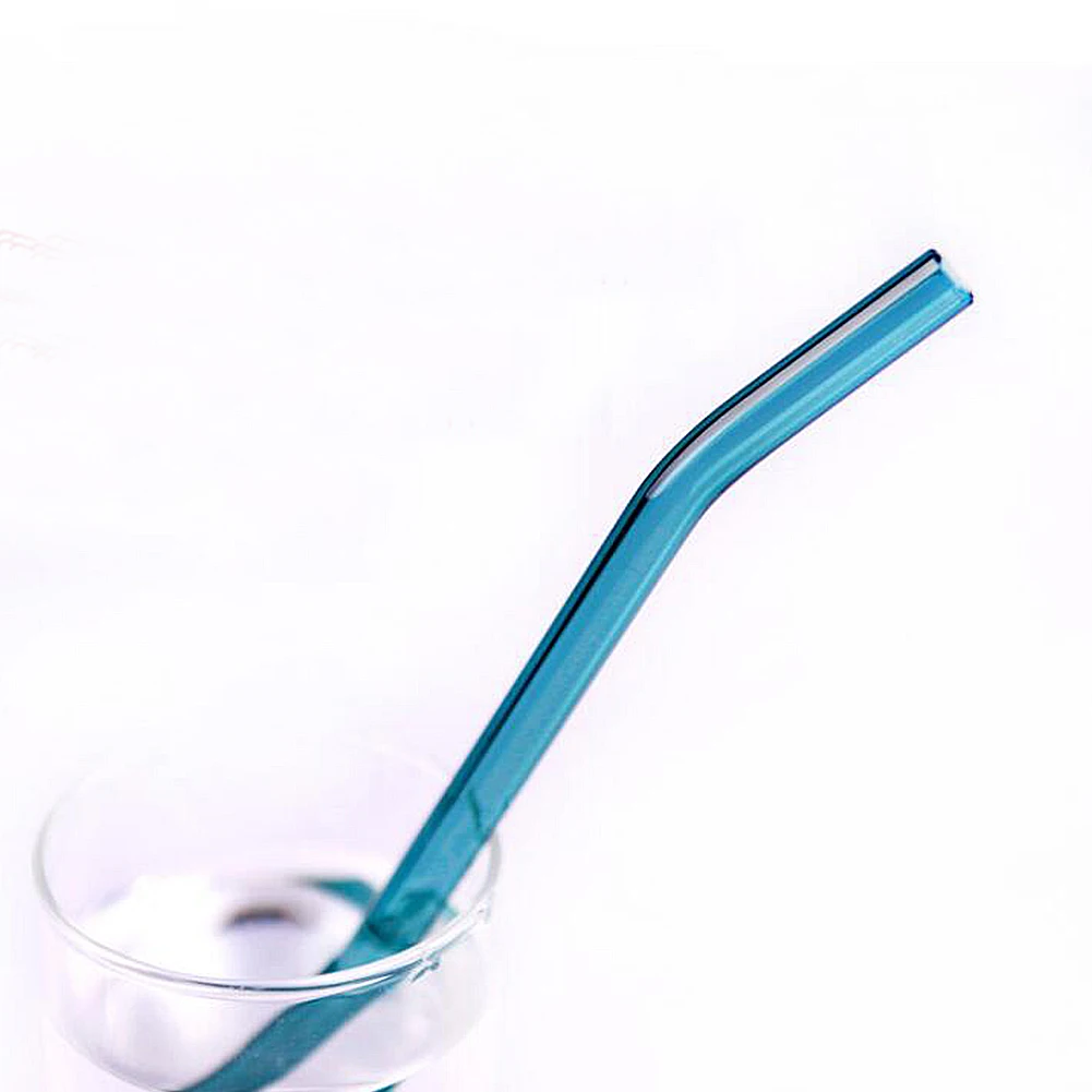 

Reusable Drinking Glass Straws Eco-Friendly High Borosilicate Glass Straw for Smoothie Milkshakes Drinks Bar Accessoroy