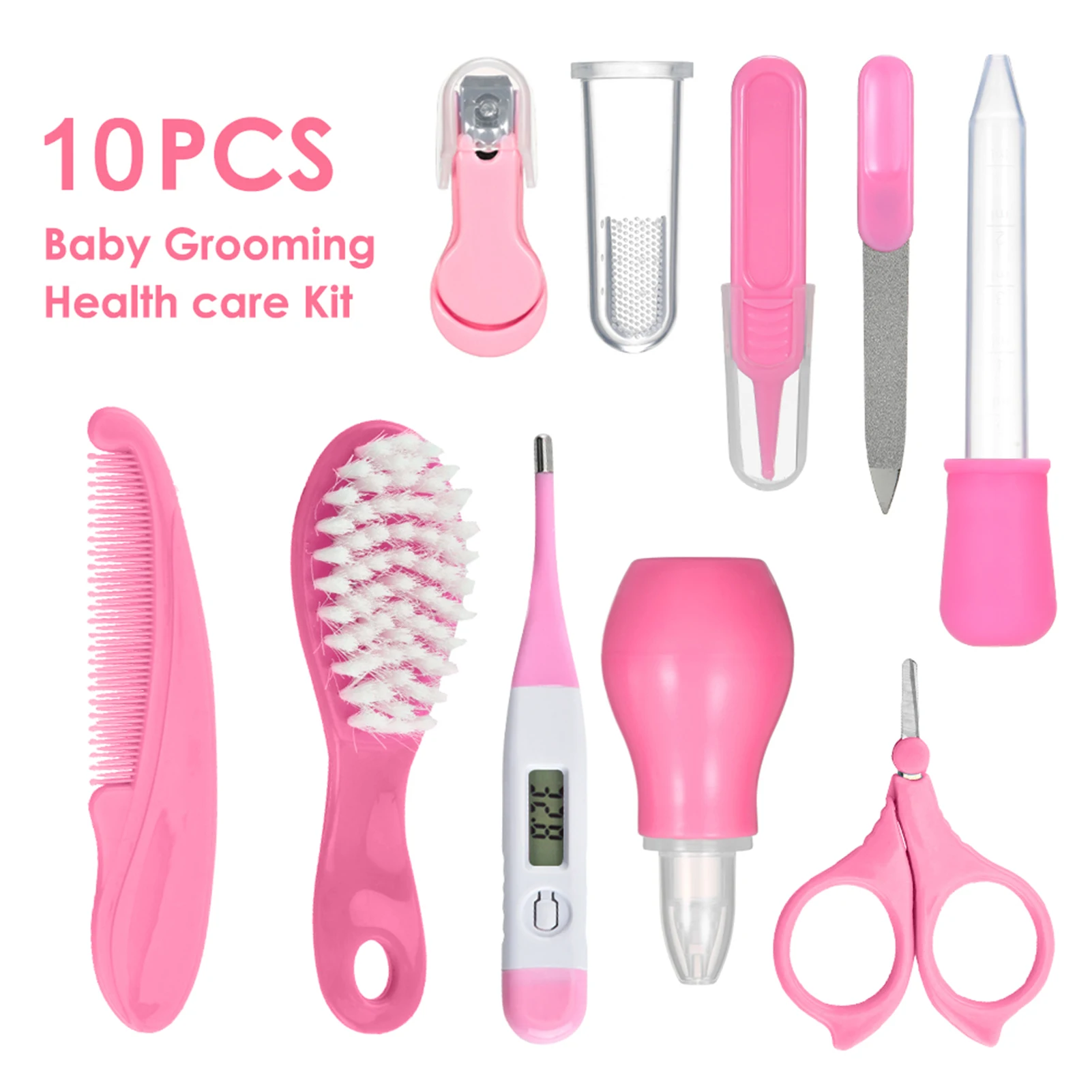 Набор для ухода за ребенком 10 шт. цифровой термометр гребень машинка стрижки