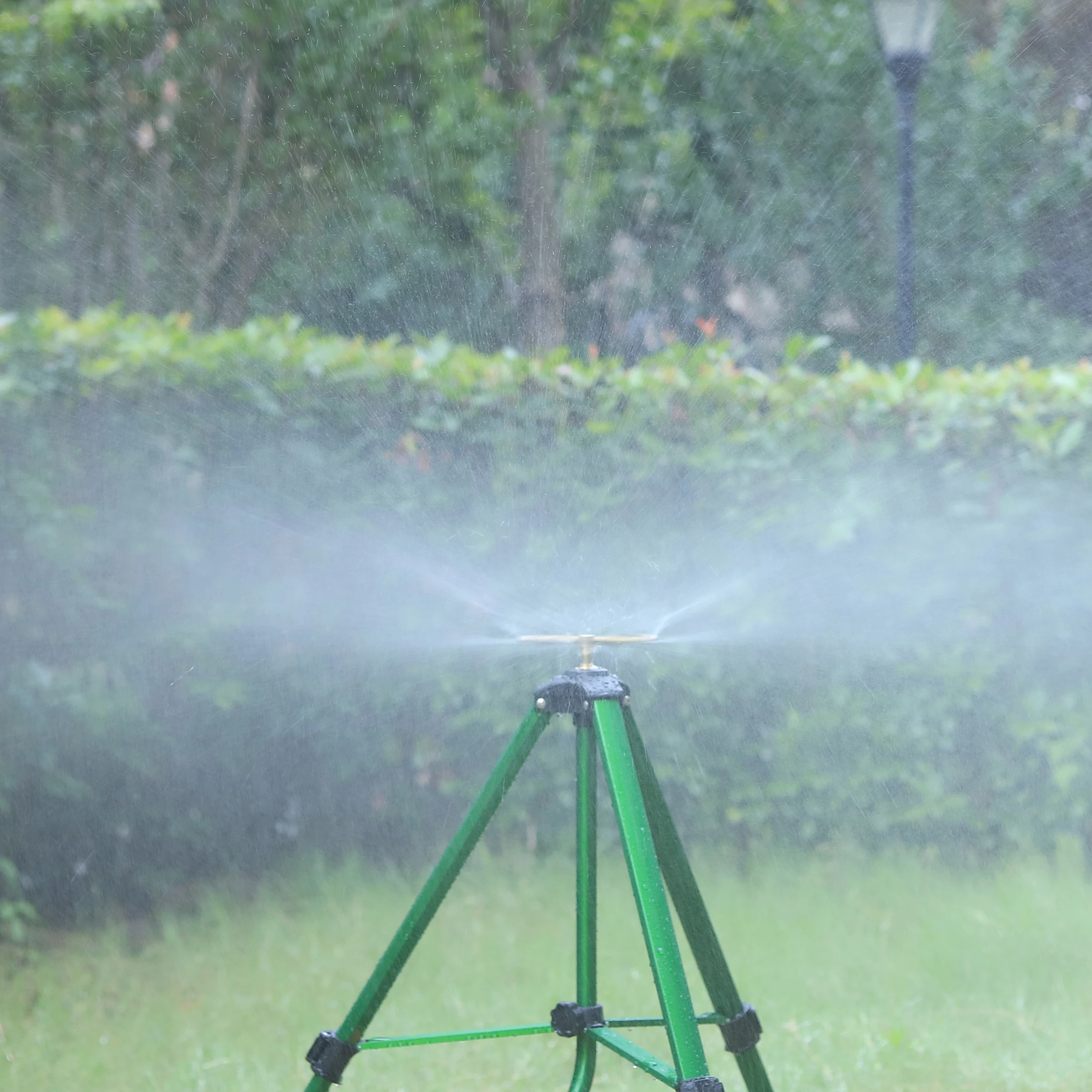 Aspersor telesc&oacute;pico de hilo femenino de 1/2 pulgadas, tr&iacute;pode de impulso, altura ajustable, 50 ~ 130cm, soporte para aspersores de jard&iacute;n-5