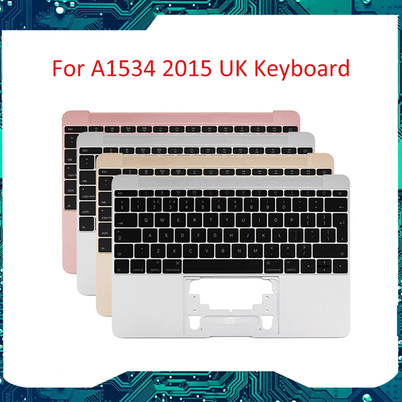 Класс A английская клавиатура топ чехол 613 01195 для MacBook 12 &quotA1534 2015 MF855 MF865 с верхним