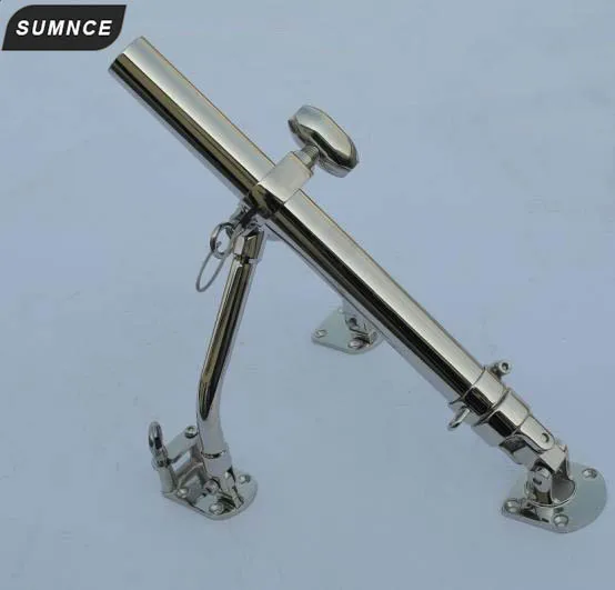 

A Pair Of Large Side Mount Outrigger Holders 316 stainless steel fishing rod holder for boat