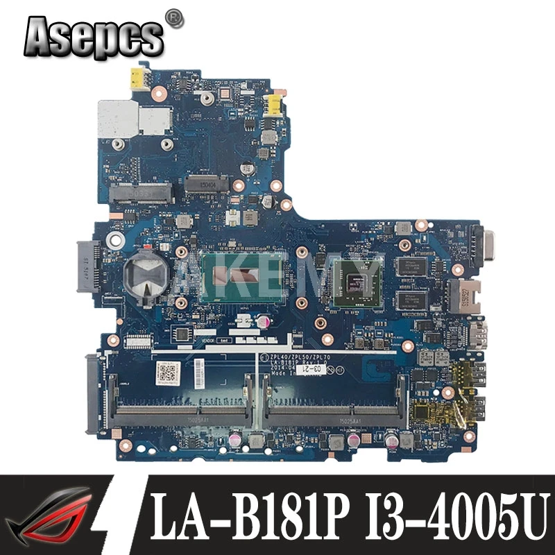 

Материнская плата для ноутбука Akemy для For HP Probook 440 450 470 G2 I3 материнская плата 782950-001 782950-601 ZPL40/ZPL50 LA-B181P вход VGA