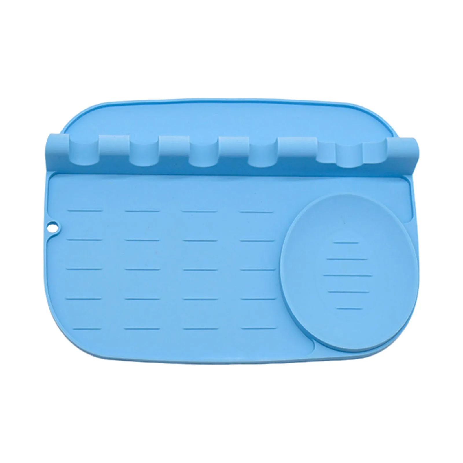 

2 In 1 Cooking Tools Kitchen Silicone/PP Spoon Rest Utensil Spatula Holder Heat Resistant Storage Shelves 2 Colors