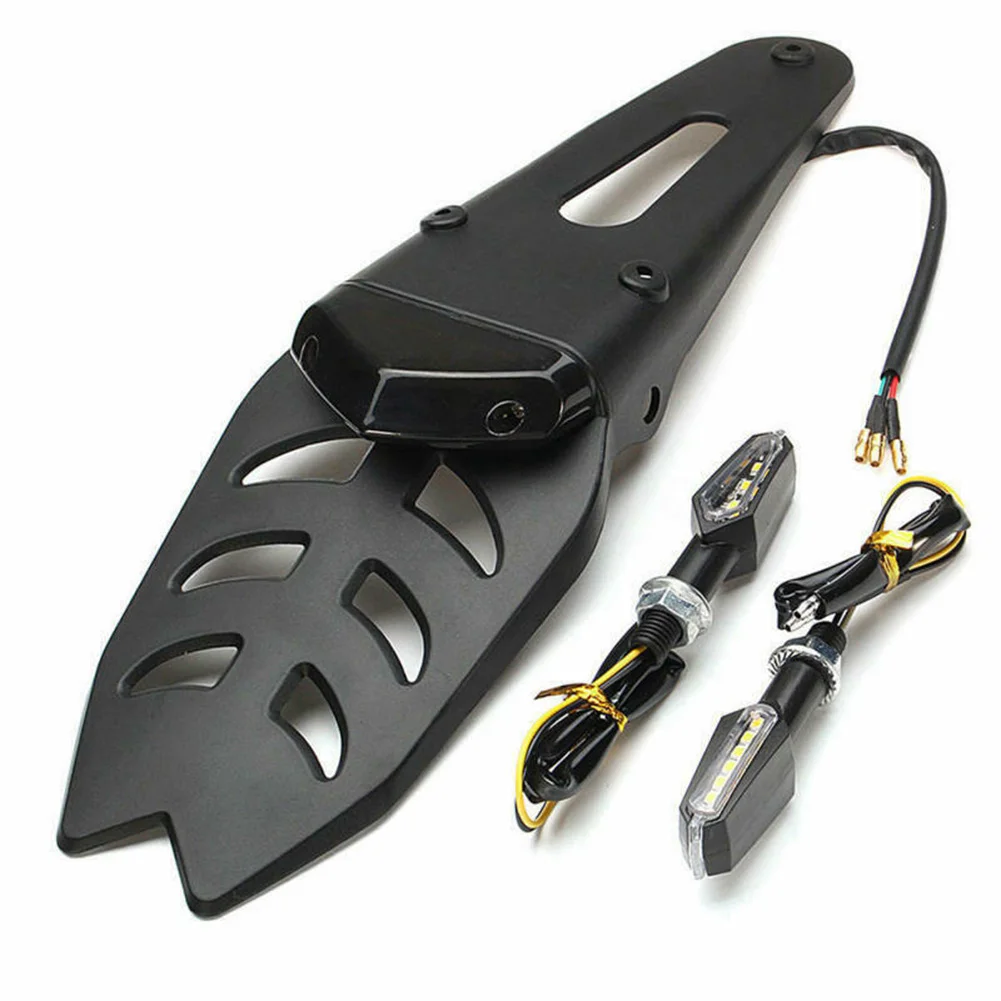 LED Fender Turn Signal Light Brake Tail Rear Lights For Motorcycle Dirt Bike Motor Modified Taillights |