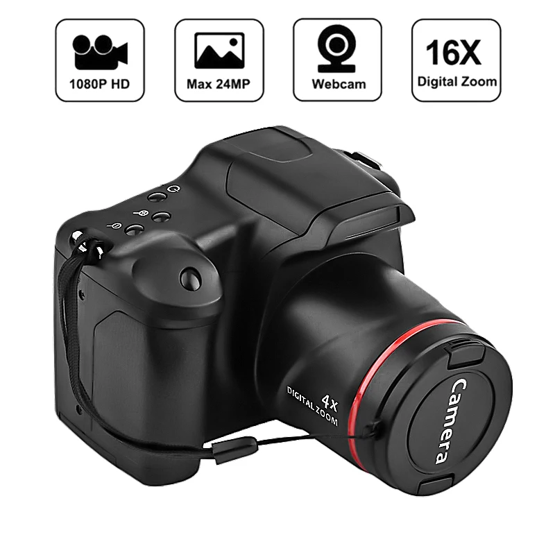 Новая профессиональная видеокамера HD 1080P ручная цифровая камера 16X цифровое