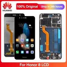 5.2 Lcd For Huawei Honor 8 LCD Display Touch Screen Digitizer Assesmbly For Honor8 FRD-L19 FRD-L09