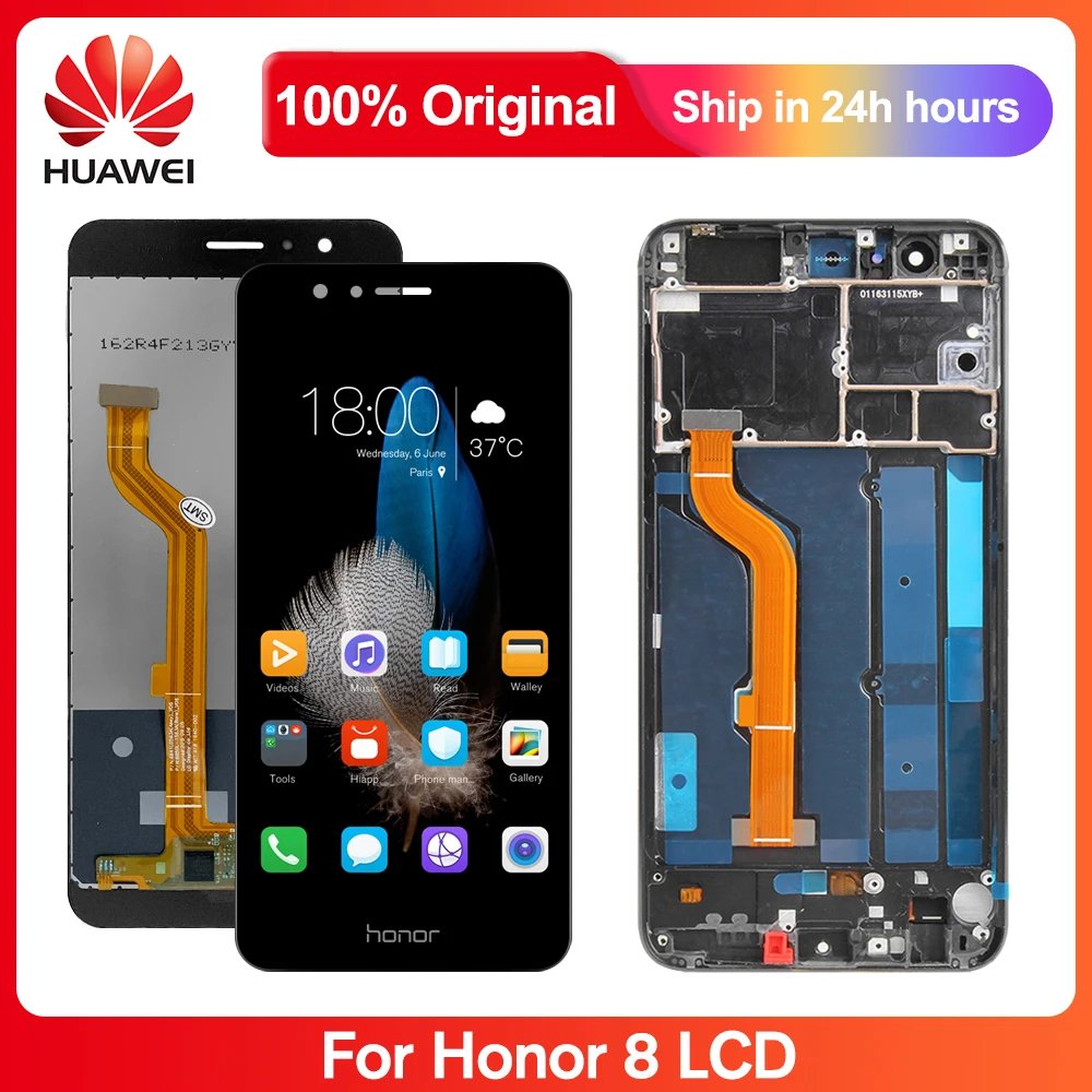 ЖК дисплей с дигитайзером сенсорного экрана в сборе для Huawei Honor 8 5 2 FRD L19 L09|Экраны