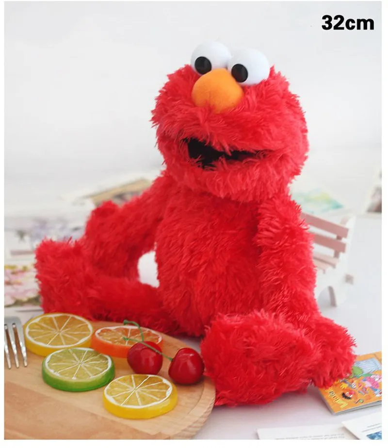 Мультяшный аниме Улица Сезам Elmo печенье Grover Zoe Ernie большая птица Рождественский