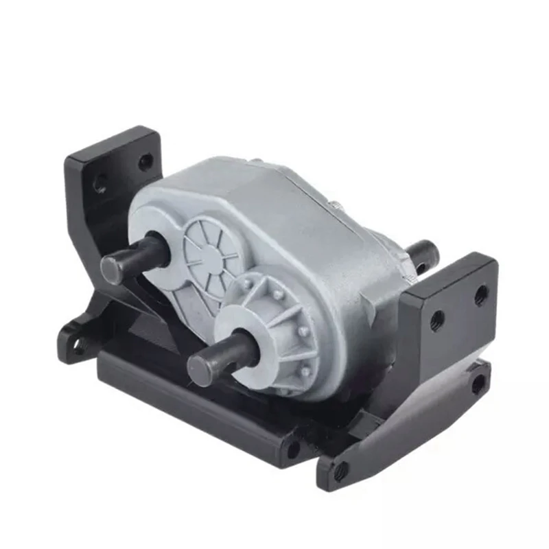 1/10 Metal Transfer Case for 1:10 RC Car SCX10 RC4WD Gelande II D90 Crawler Moving Gearbox Vehicle Parts Accessories | Игрушки и хобби