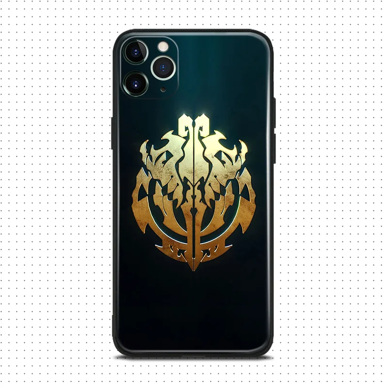 Overlord Nazarick Logo Аниме Манга для iPhone se 6 6s 7 8 plus x xr xs 11 pro max Мягкий силиконовый чехол для телефона