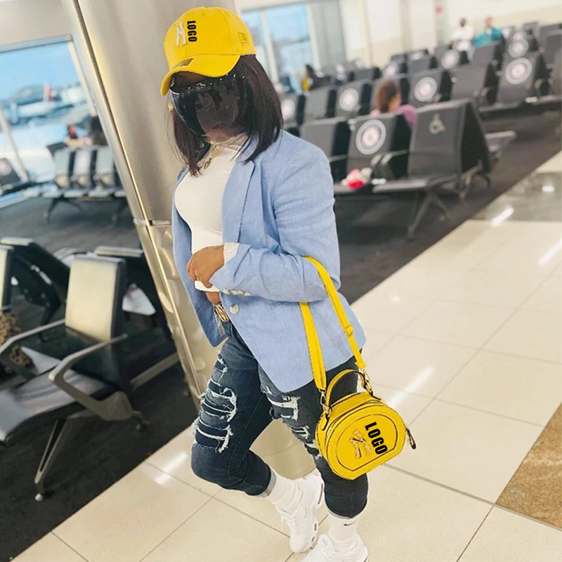 Оптовая продажа сумки-тоут на цепочке через плечо комплект из шапки NY и кошельков