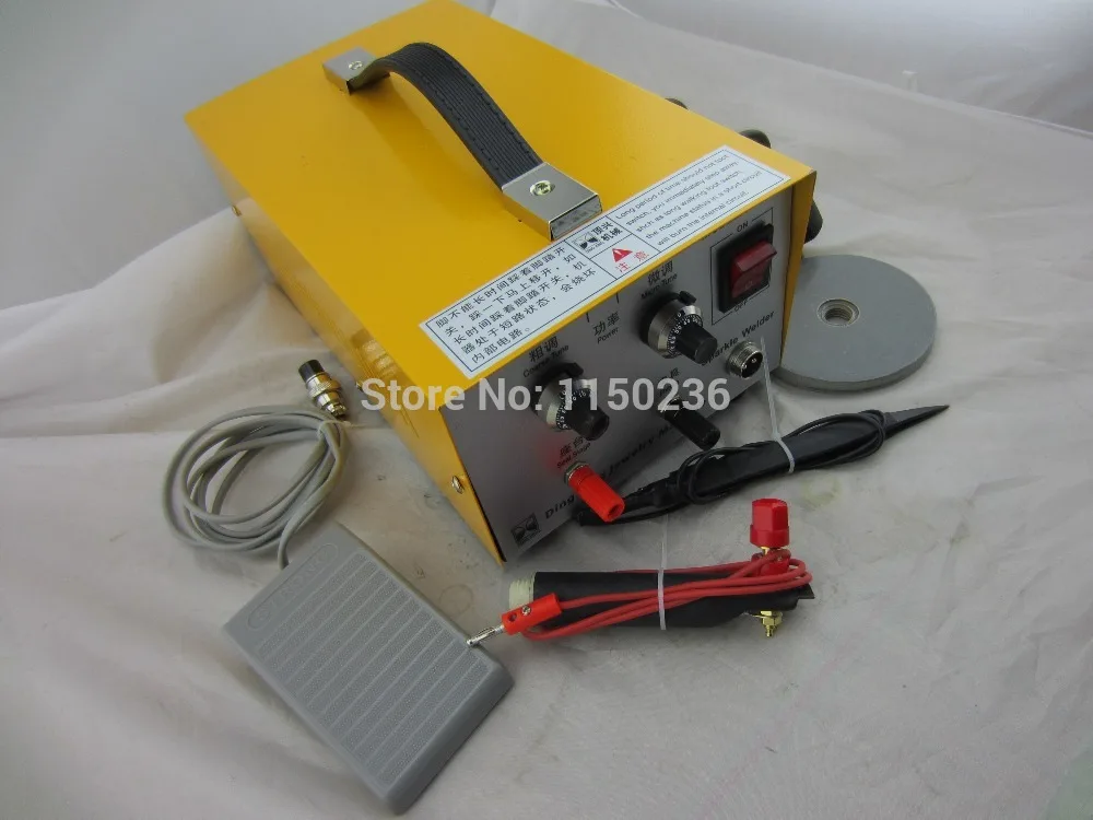 Сварочный аппарат для ювелирных изделий золотистый серебристый Платиновый