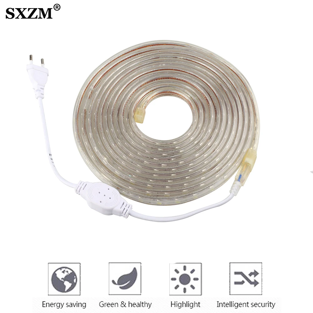 Светодиодная лента SMD5730 52 светодиода/метр 3528 В переменного тока IP67 | Лампы и