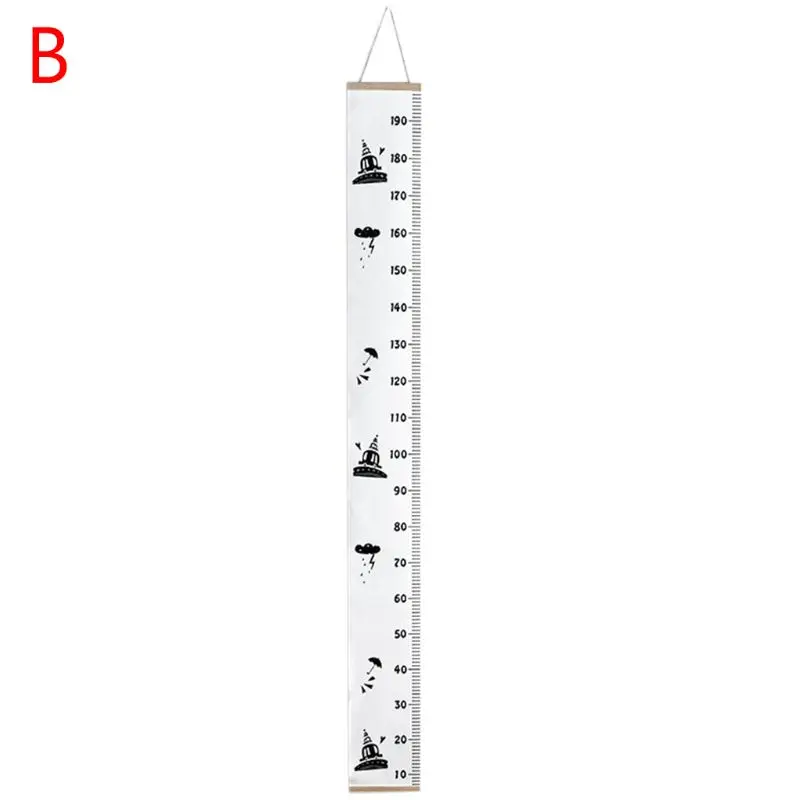 

Creative 200cm Child Height Ruler Kids Growth Chart Simple Design Room Decorate