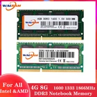 ОЗУ WAL RAM DDR3 4 ГБ 8 ГБ 1333 МГц 1600 МГц 1866 МГц, случайный доступ, память для ноутбука ddr3 8 Гб 1600 МГц, Память ram для ноутбука