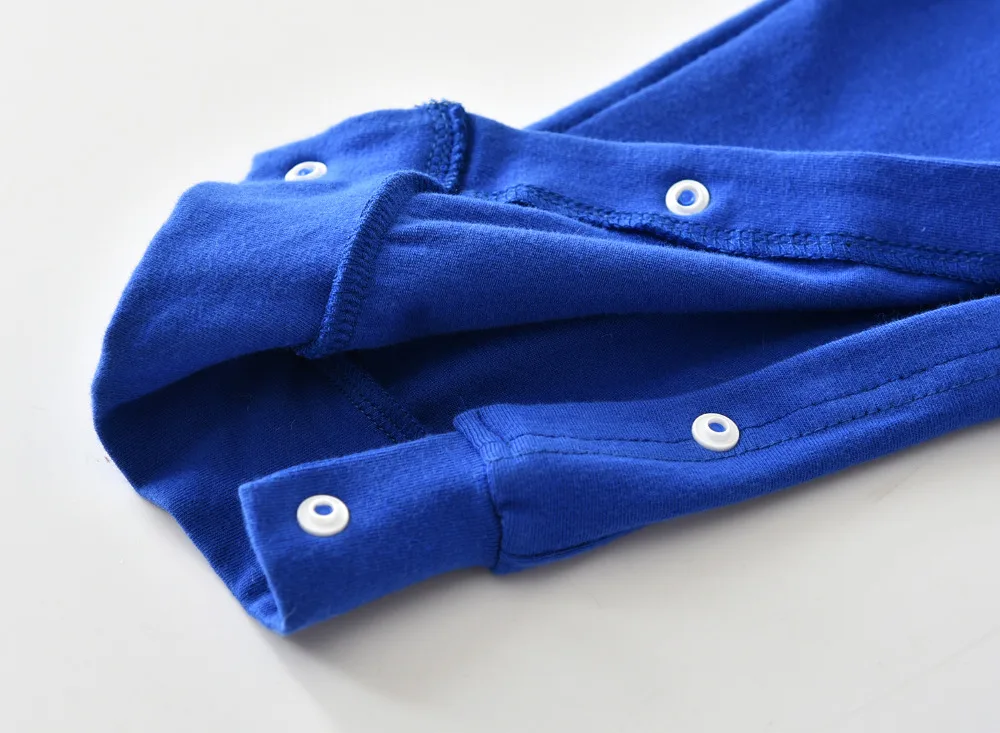 Осенняя одежда для новорожденных мальчиков и девочек хлопковый комбинезон с