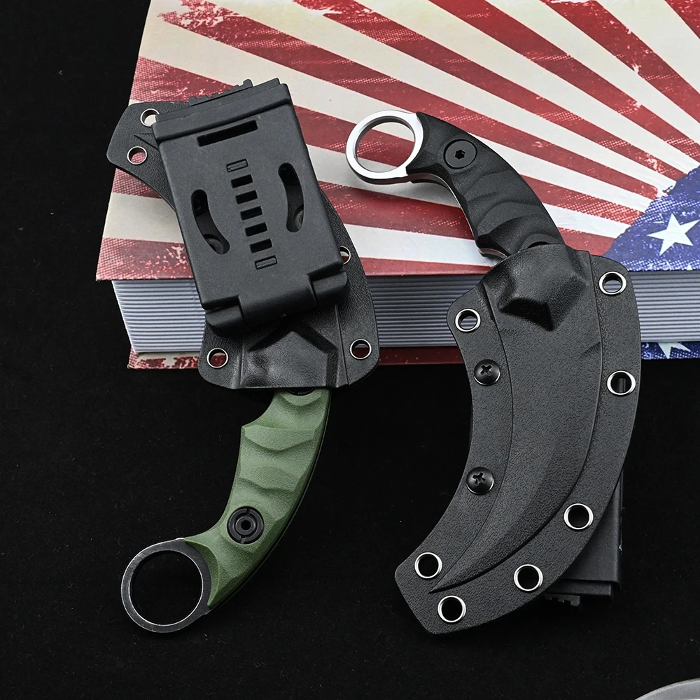 CS GO керамбит D2 стальной нож с фиксированным лезвием для кемпинга выживания охоты