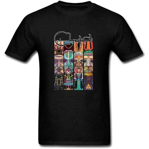 

Men'S Clutch Band Logo Hard Rock Short Sleeves T-Shirt