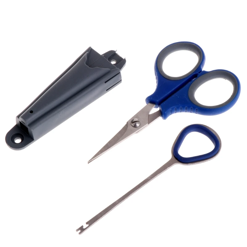 

Fishing Scissors Stainless Steel Line Cutter With Hook Remover Fish Accessories
